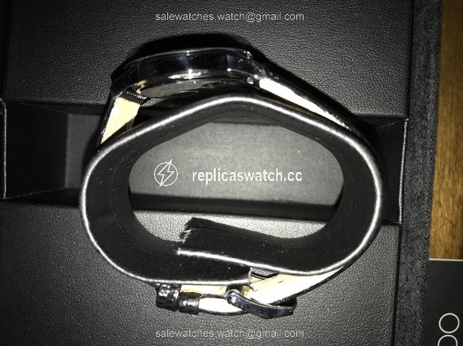 Movado Black Classic Museum Ladies. Ss Case. Blue Dial & Leather Strap Watch Movado Black Classic Museum Ladies. Ss Case. Blue Dial & Leather Strap Watch