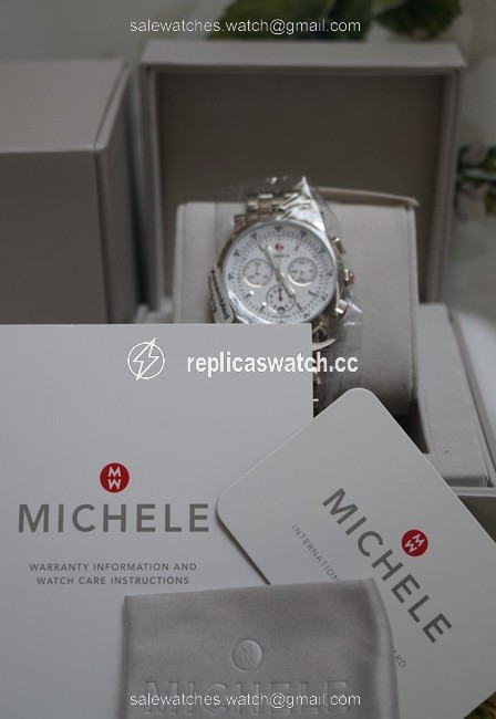 Michele Silver-tone Womens Sport Sail Bracelet Mww01c000021 Watch Michele Silver-tone Womens Sport Sail Bracelet Mww01c000021 Watch