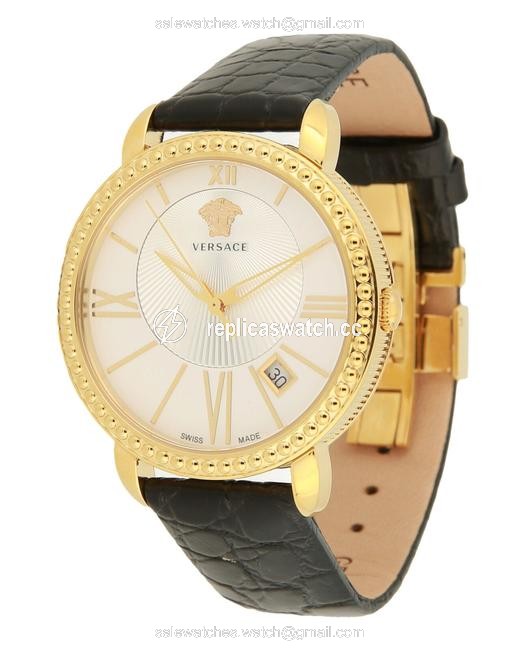 Versace Black/Gold 38mm Vm6020014 Womens Watch Versace Black/Gold 38mm Vm6020014 Womens Watch