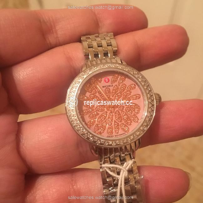 Michele Silver Fleur Watch Michele Silver Fleur Watch