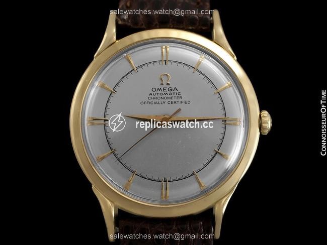 Omega Silver 1951 Vintage Pre-constellation Chronometer (Sometimes Called Glo Watch Omega Silver 1951 Vintage Pre-constellation Chronometer (Sometimes Called Glo Watch