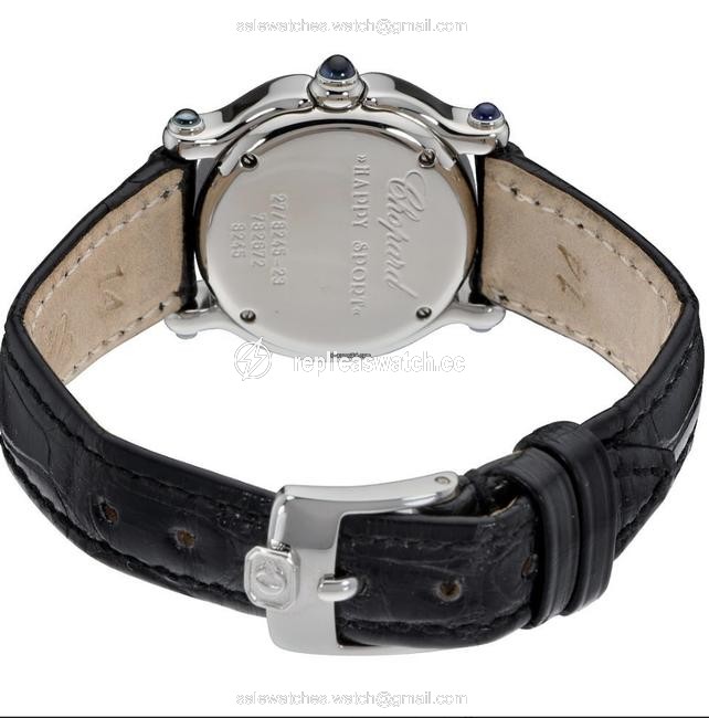 Chopard Happy Sport Stainless Steel Diamonds Watch Chopard Happy Sport Stainless Steel Diamonds Watch