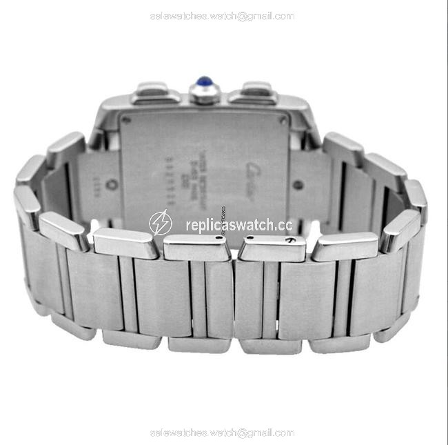 Cartier Tank Fran?aise Stainless Steel Chronograph Watch Cartier Tank Fran?aise Stainless Steel Chronograph Watch