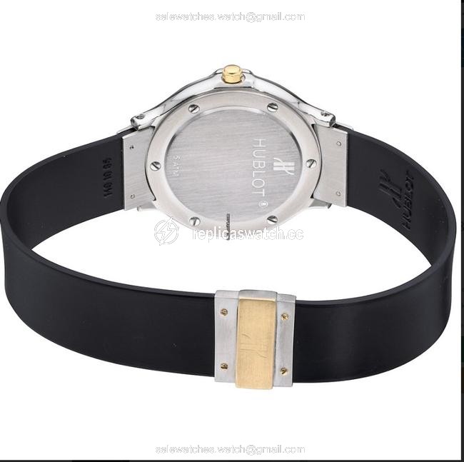 Hublot Midsize Bang Mdm 18k Gold Diamonds Watch Hublot Midsize Bang Mdm 18k Gold Diamonds Watch