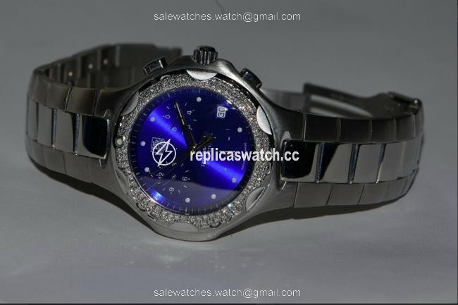TAG Heuer Kirium Chronograph Stainless Steel Diamonds Watch TAG Heuer Kirium Chronograph Stainless Steel Diamonds Watch