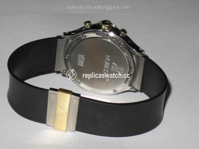 Hublot Bang Mdm Date Chronograph 18k Gold Watch Hublot Bang Mdm Date Chronograph 18k Gold Watch