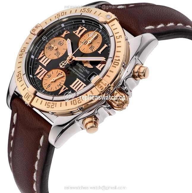 Breitling Chronomat Cockpit Chrono Chronograph 18k Rose Gold Watch Breitling Chronomat Cockpit Chrono Chronograph 18k Rose Gold Watch