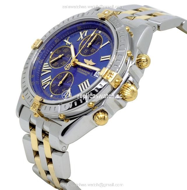 Breitling Chronomat Crosswind 18k Gold Chronograph Watch Breitling Chronomat Crosswind 18k Gold Chronograph Watch