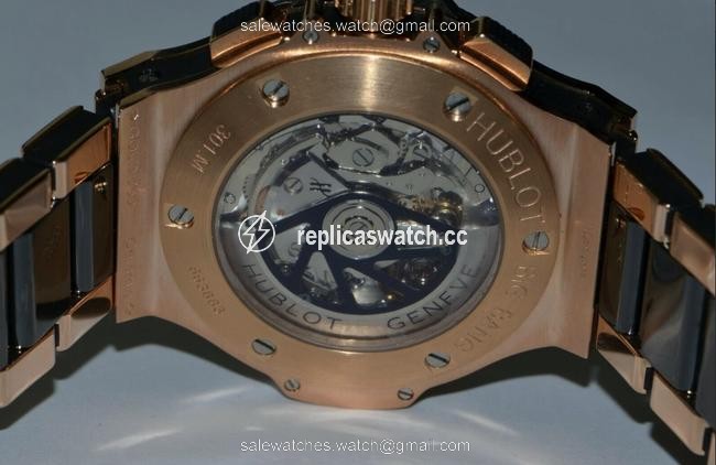 Hublot Big Bang 18k Rose Gold Chrono Watch Hublot Big Bang 18k Rose Gold Chrono Watch