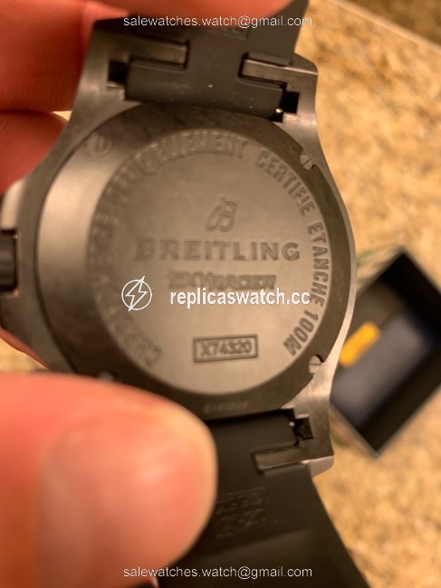 Breitling Black Colt Sky Racer Watch Breitling Black Colt Sky Racer Watch