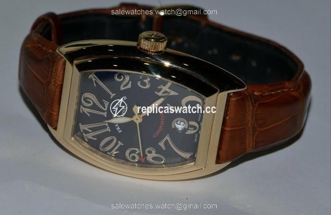 Franck Muller Conquistador 18k Solid Gold Watch Franck Muller Conquistador 18k Solid Gold Watch