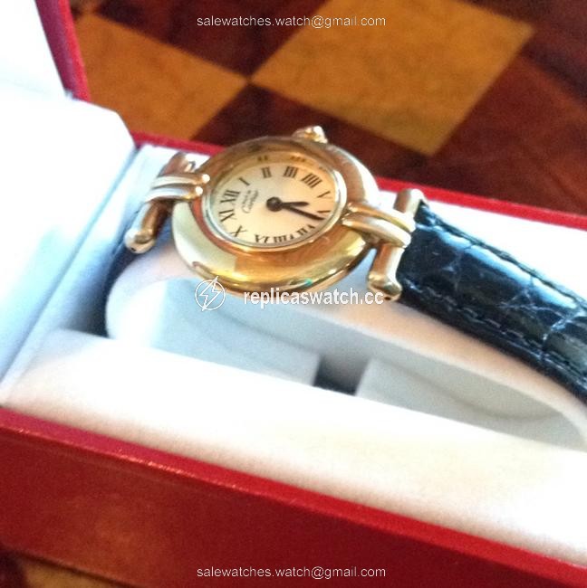 Cartier Gold Must Colisee 18k Over Sterling Silver Price Drop This Week Only. Watch Cartier Gold Must Colisee 18k Over Sterling Silver Price Drop This Week Only. Watch