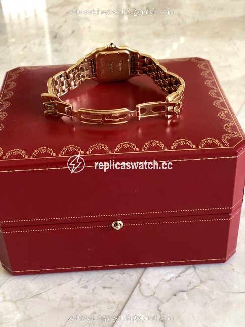 Cartier Gold Panth¨¨re De Medium Model Case In 18k Yellow Watch Cartier Gold Panth¨¨re De Medium Model Case In 18k Yellow Watch