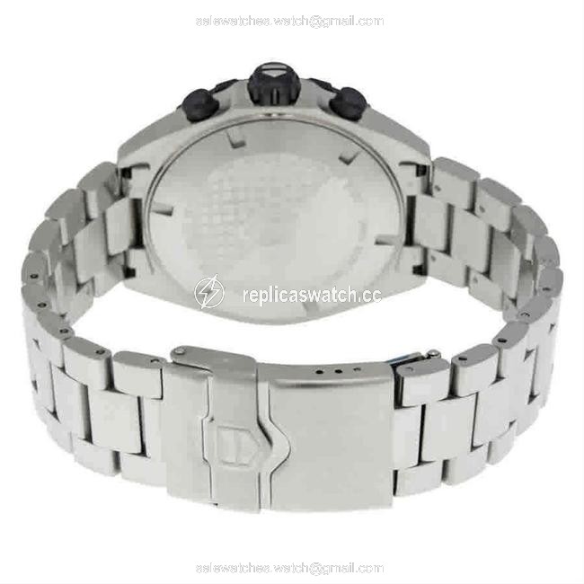 TAG Heuer Black Silver Tone Formula 1 Index H-marker Chronograph S-steel Quartz Round Mens Watch TAG Heuer Black Silver Tone Formula 1 Index H-marker Chronograph S-steel Quartz Round Mens Watch