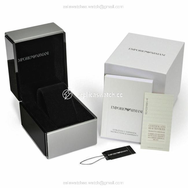 Emporio Armani Green W Mens Classic / Gold Quartz Analog Watch Emporio Armani Green W Mens Classic / Gold Quartz Analog Watch