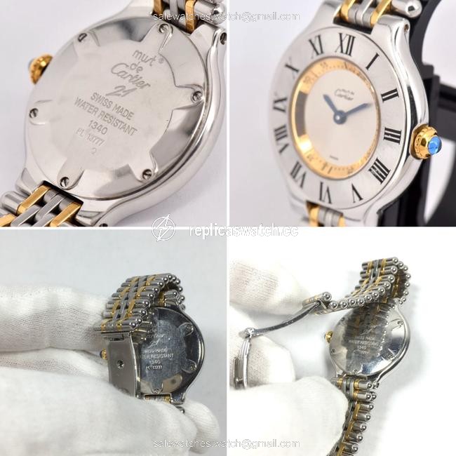 Cartier Silver Must De 21 1340 Watch Cartier Silver Must De 21 1340 Watch