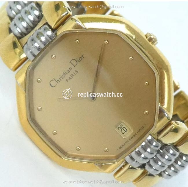 Dior Golden Christian Ladies Quartz/ Watch Dior Golden Christian Ladies Quartz/ Watch