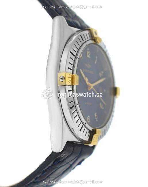 Breitling Steel Gold Ladies Callisto 80510 Quartz Date 34mm Watch Breitling Steel Gold Ladies Callisto 80510 Quartz Date 34mm Watch