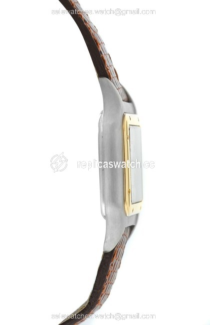 Cartier Yellow Gold Silver Ladies Panthere 1120 Steel 18k 22mm Watch Cartier Yellow Gold Silver Ladies Panthere 1120 Steel 18k 22mm Watch