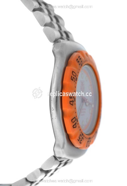TAG Heuer Silver Orange F1 Formula One Quartz 35mm Watch TAG Heuer Silver Orange F1 Formula One Quartz 35mm Watch