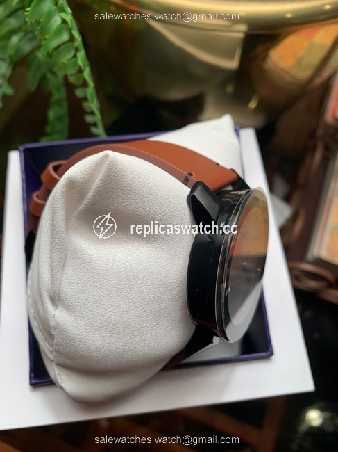 Movado Gray/Silver/Brown Bold 42mm Stainless Leather Watch Movado Gray/Silver/Brown Bold 42mm Stainless Leather Watch