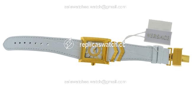 Versace Gold New Dv-25 Vqf020015 Quartz Tone Steel 30mm Watch Versace Gold New Dv-25 Vqf020015 Quartz Tone Steel 30mm Watch