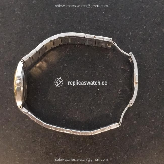 Movado Black Silver Gold Watch Movado Black Silver Gold Watch