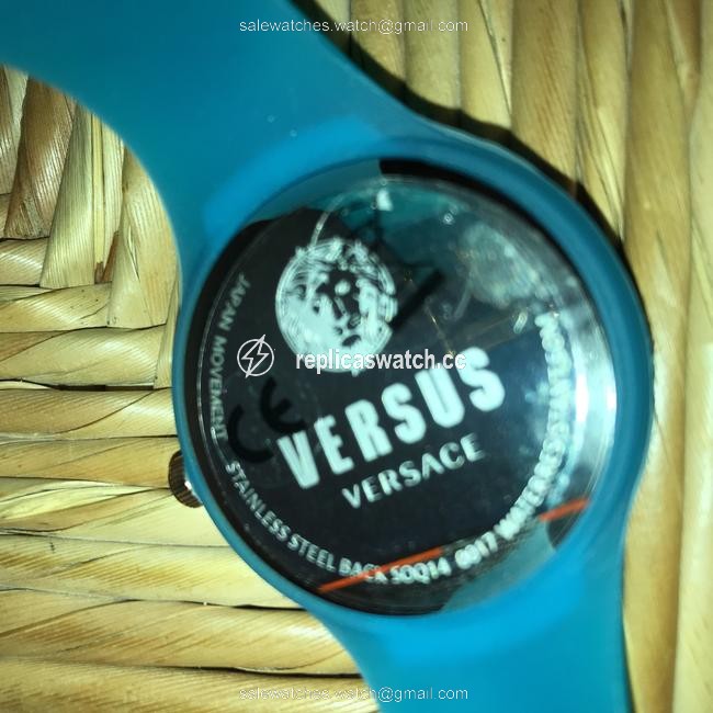 Versace Blue Gel Watch Versace Blue Gel Watch