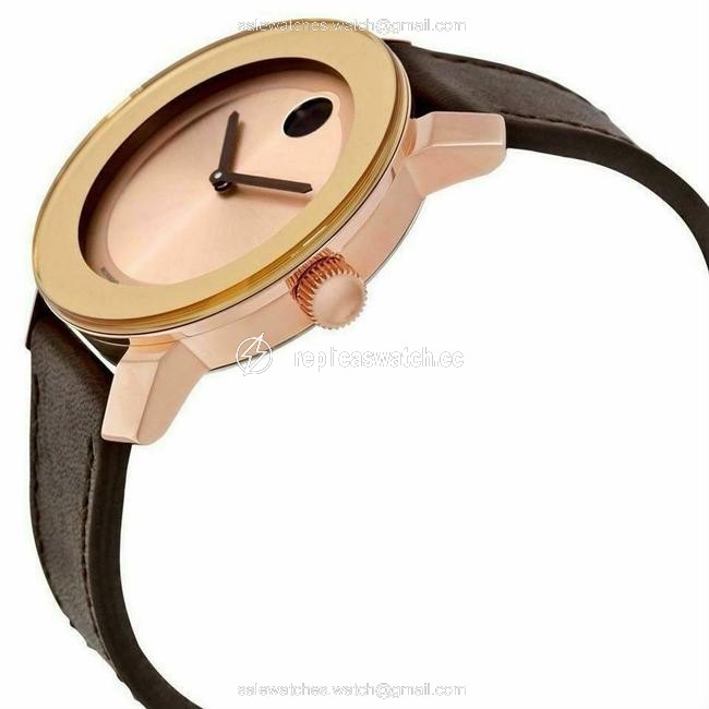 Movado Rose Gold/Brown Womens Dial 3600380 Watch Movado Rose Gold/Brown Womens Dial 3600380 Watch