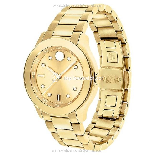 Movado Yellow Gold Womens Dial Ion-plated 3600416 Watch Movado Yellow Gold Womens Dial Ion-plated 3600416 Watch