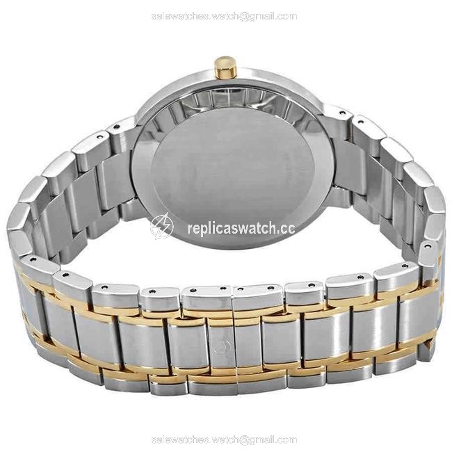 Movado Black/Two Tone Mens Stiri Dial 0607278 Watch Movado Black/Two Tone Mens Stiri Dial 0607278 Watch