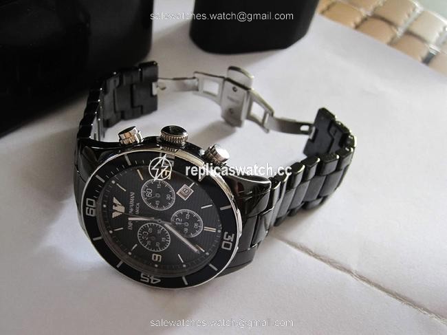 Emporio Armani Black Box In The Mens Ceramic Ar1429 Watch Emporio Armani Black Box In The Mens Ceramic Ar1429 Watch