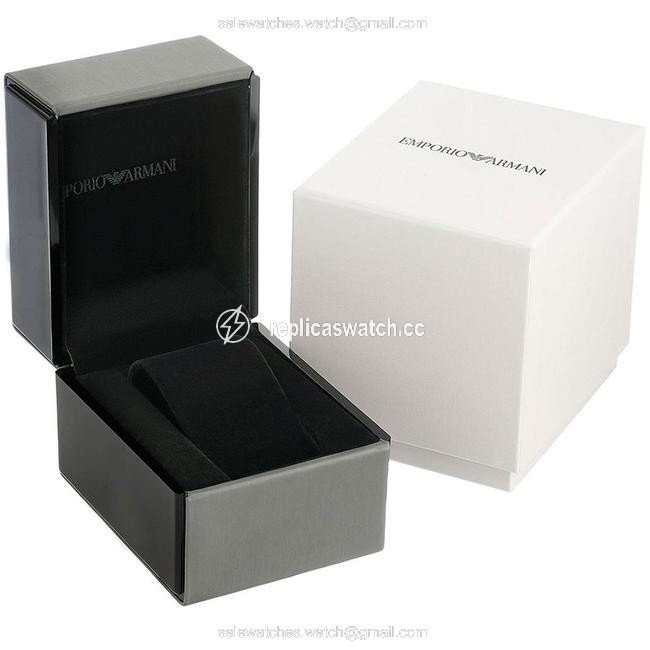 Emporio Armani Black & Gray Box In The Men Ar5866 Watch Emporio Armani Black & Gray Box In The Men Ar5866 Watch