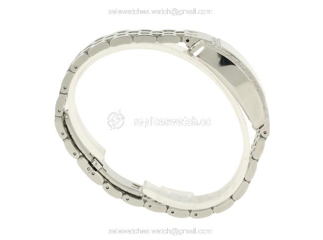 Michele Silver Urban Mini Diamond Watch Michele Silver Urban Mini Diamond Watch