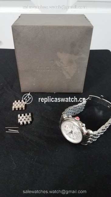Michele Stainless Steel Csx-39 Watch Michele Stainless Steel Csx-39 Watch