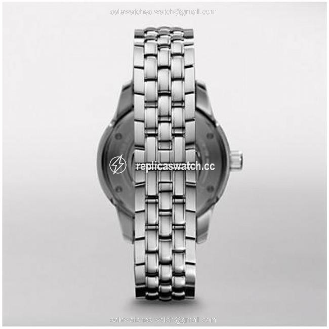 Emporio Armani Silver Meccanico Ar4626 Watch Emporio Armani Silver Meccanico Ar4626 Watch