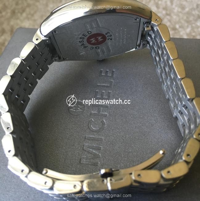 Michele Silver Stainless Releve Ladies Chronograph Mww19a000019 Watch Michele Silver Stainless Releve Ladies Chronograph Mww19a000019 Watch