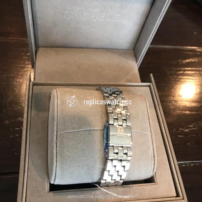 Michele Black Women Diamond Deco Watch Michele Black Women Diamond Deco Watch