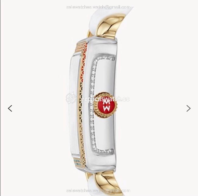 Michele Deco Madison Mid Carousel Diamond Watch Michele Deco Madison Mid Carousel Diamond Watch