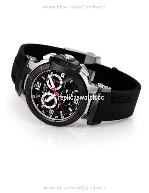 Tissot Black T-race Chronograph Strap Mens T048.417.27.057.00 Watch Tissot Black T-race Chronograph Strap Mens T048.417.27.057.00 Watch