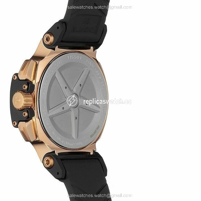 Tissot Gold T-race Chronograph Gold/Black Dial Men T048.417.27.057.06 Watch Tissot Gold T-race Chronograph Gold/Black Dial Men T048.417.27.057.06 Watch