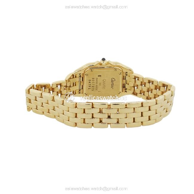 Cartier Yellow White Panthere 18k Gold Diamond Bezel Ladies Watch Cartier Yellow White Panthere 18k Gold Diamond Bezel Ladies Watch