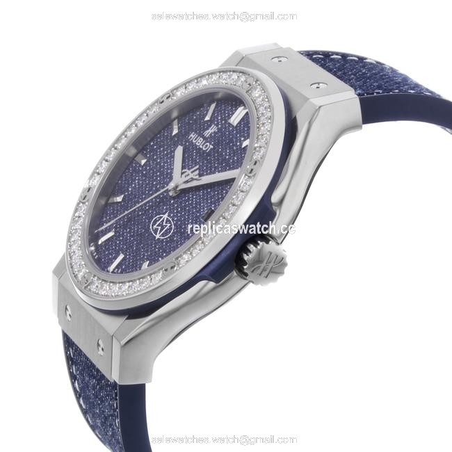 Hublot Denim Classic Fusion 542.nx.2700.nr.1204.trs17 42mm (19469) Watch Hublot Denim Classic Fusion 542.nx.2700.nr.1204.trs17 42mm (19469) Watch