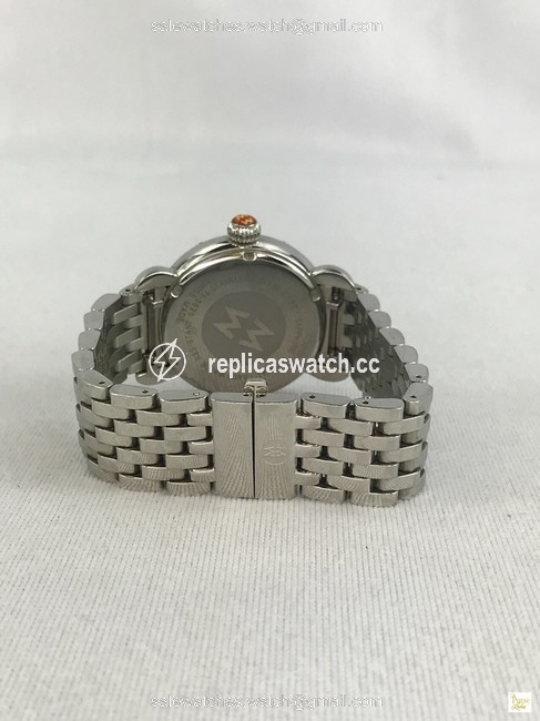 Michele Silver Seaside Diamond Seahorse Ladies Stainless Steel 30723 Watch Michele Silver Seaside Diamond Seahorse Ladies Stainless Steel 30723 Watch