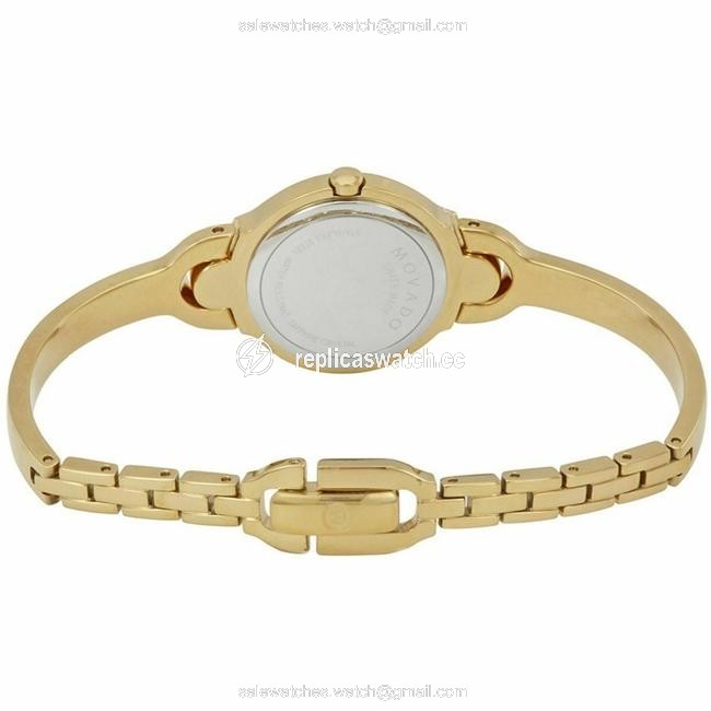 Movado Yelow Womens Kara Black 606936 Quartz Watch Movado Yelow Womens Kara Black 606936 Quartz Watch