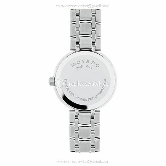 Movado Two-tone 0607099 Womens 1881 Silver Quartz Watch Movado Two-tone 0607099 Womens 1881 Silver Quartz Watch