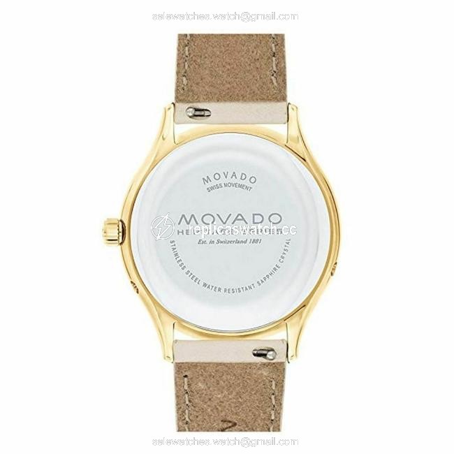Movado Beige Womens Heritage White 3650072 Quartz Watch Movado Beige Womens Heritage White 3650072 Quartz Watch