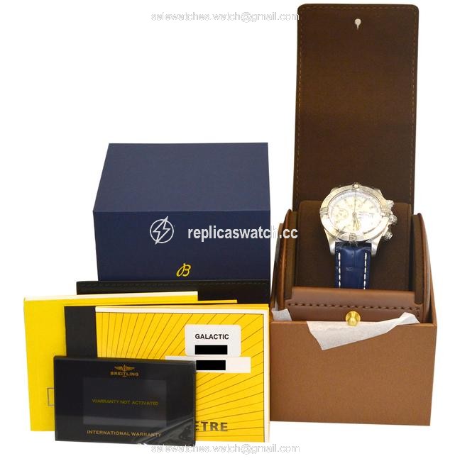 Breitling Silver Galactic Chronograph Ii A1336410/A569-731p Mens Watch Breitling Silver Galactic Chronograph Ii A1336410/A569-731p Mens Watch
