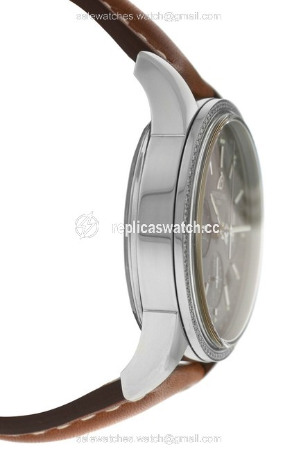 Breitling Silver Transocean Chronograph Ab015253/Ba99-433x Men Diamond 43mm Watch Breitling Silver Transocean Chronograph Ab015253/Ba99-433x Men Diamond 43mm Watch