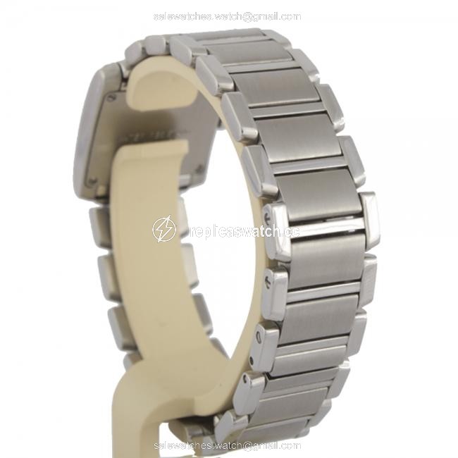 Cartier Silver Gold Tank Francaise Ladies W51011q3 Watch Cartier Silver Gold Tank Francaise Ladies W51011q3 Watch